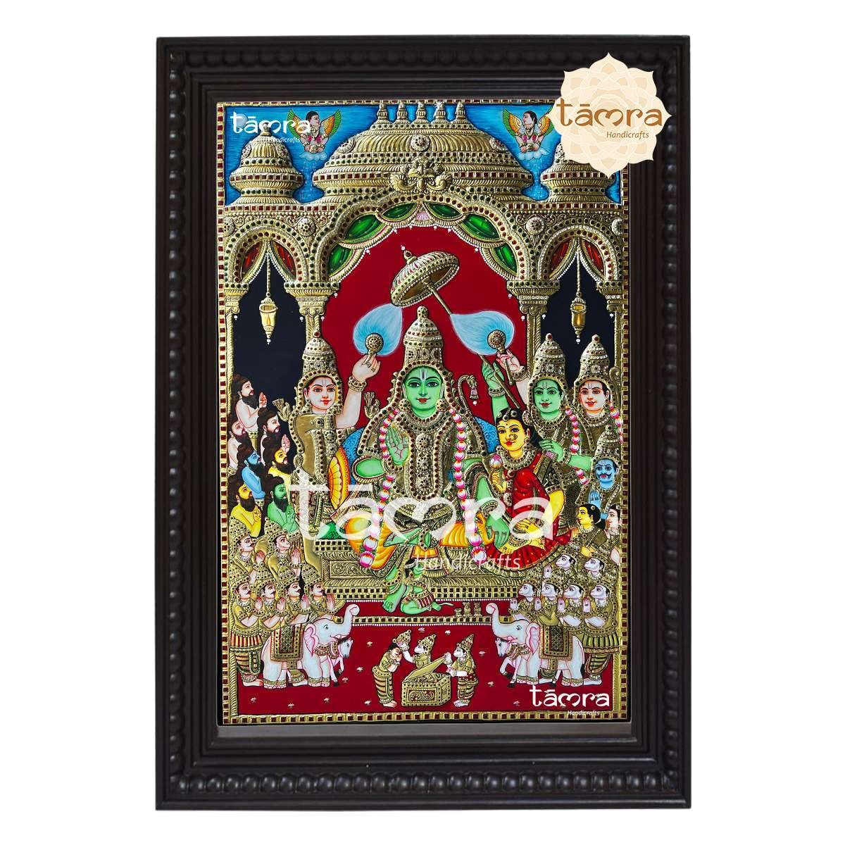 Tanjore Painting - Ram Darbar