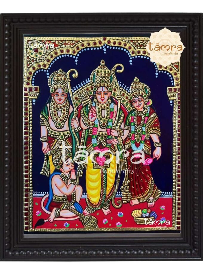 Tanjore Painting - Ram Darbar