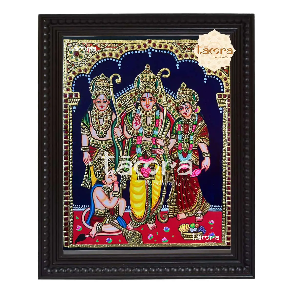 Tanjore Painting - Ram Darbar