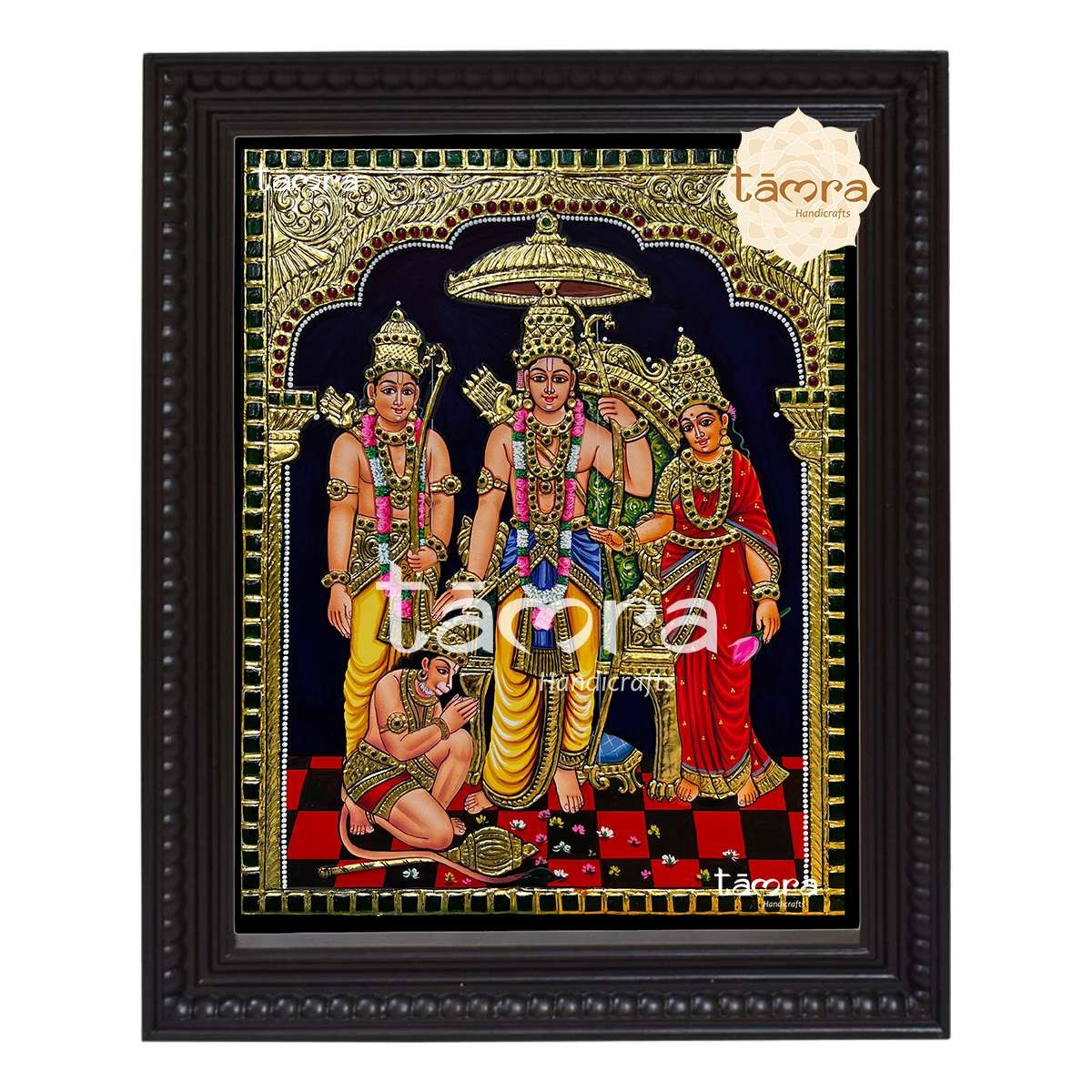 Tanjore Painting - Ram Darbar