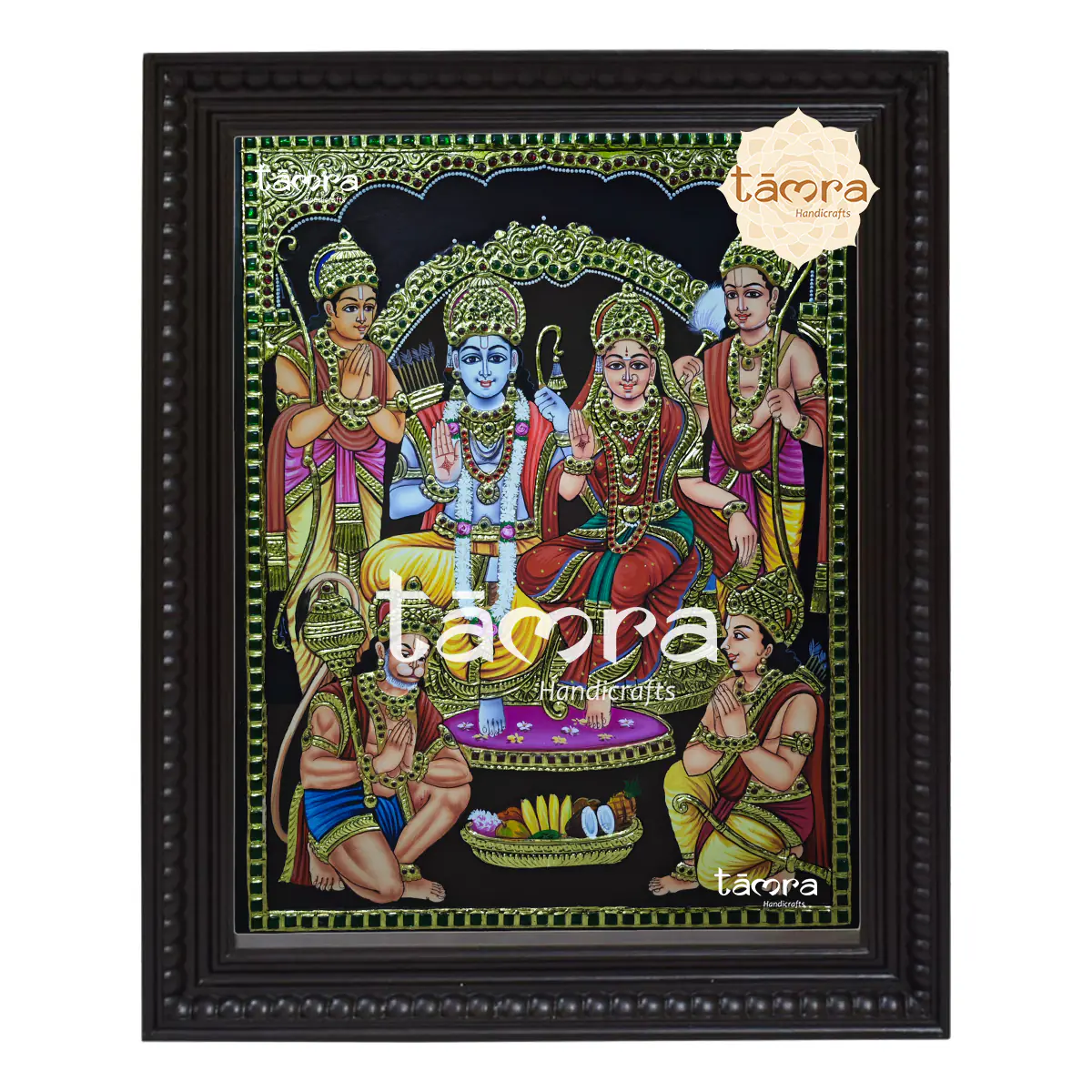 Tanjore Painting - Ram Darbar