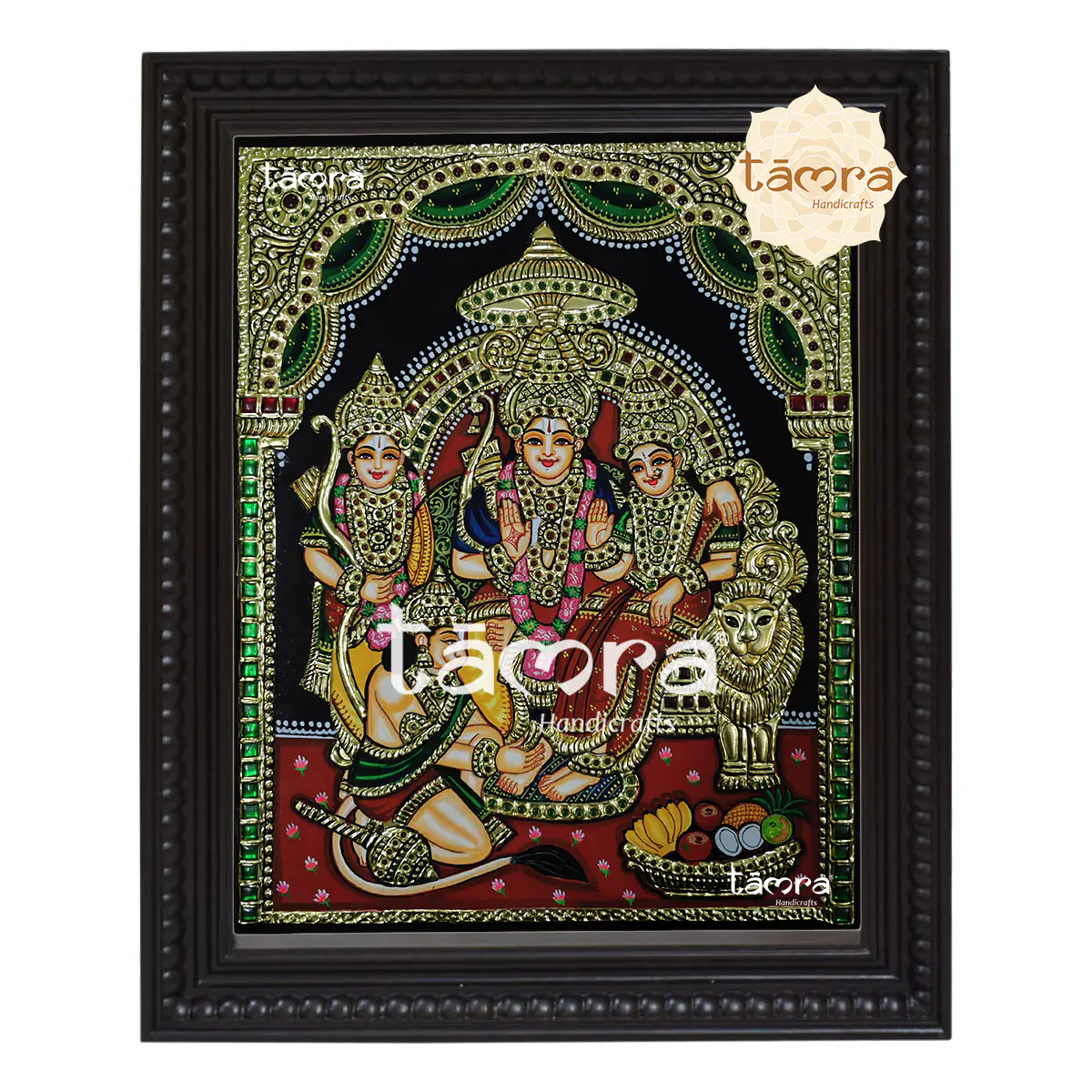 Tanjore Painting - Ram Darbar