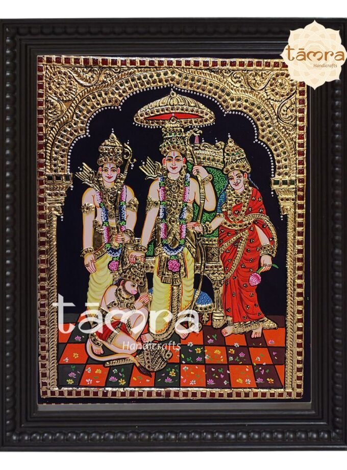 Tanjore Painting - Ram Darbar