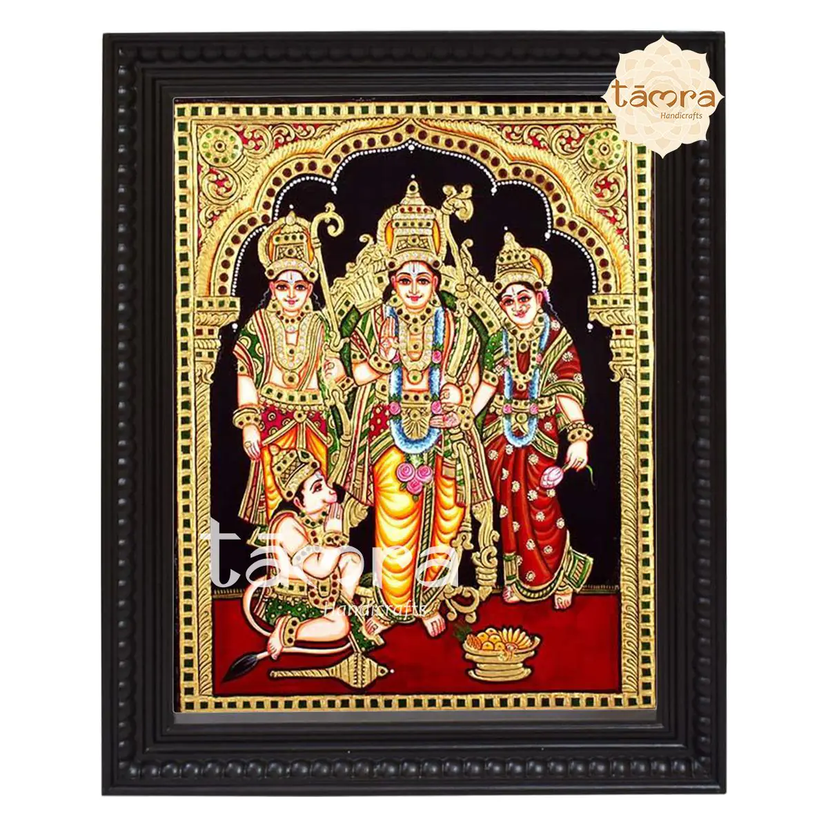 Tanjore Painting - Ram Darbar