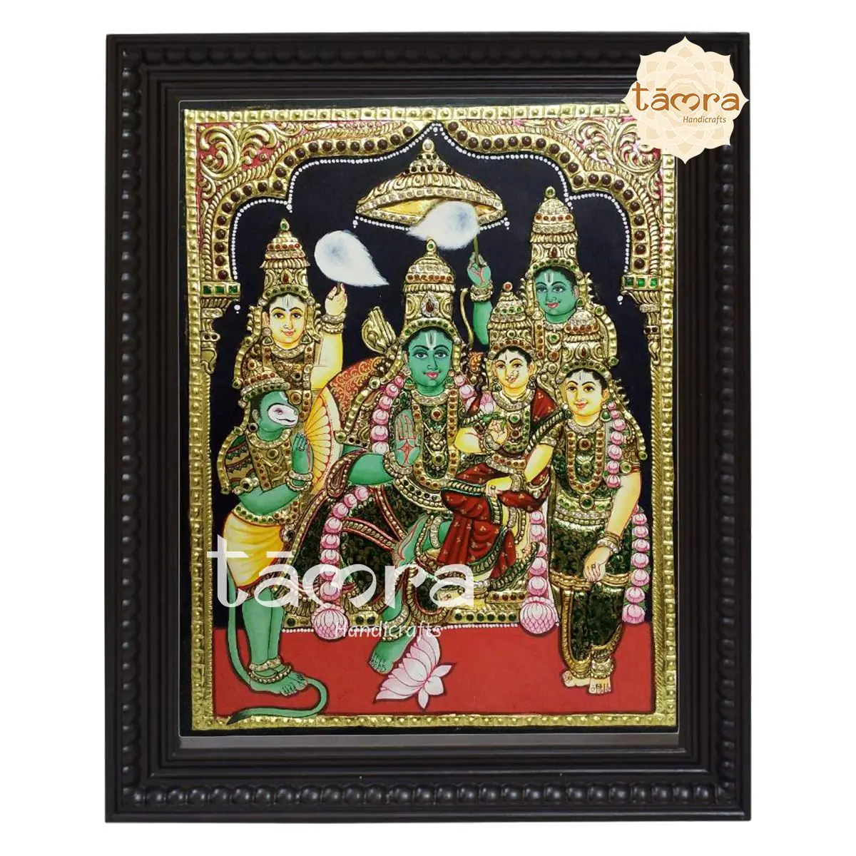 Tanjore Painting - Ram Darbar