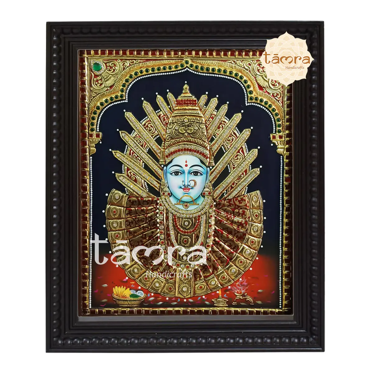 Tanjore Painting - Renuka Yellamma
