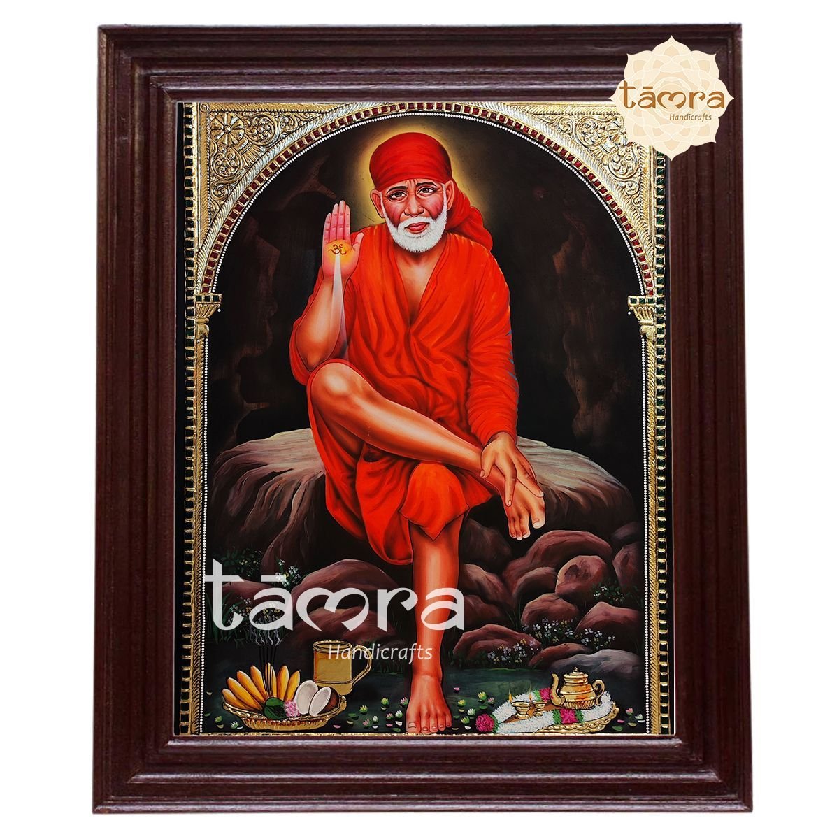 Tanjore Painting - SaiBaba