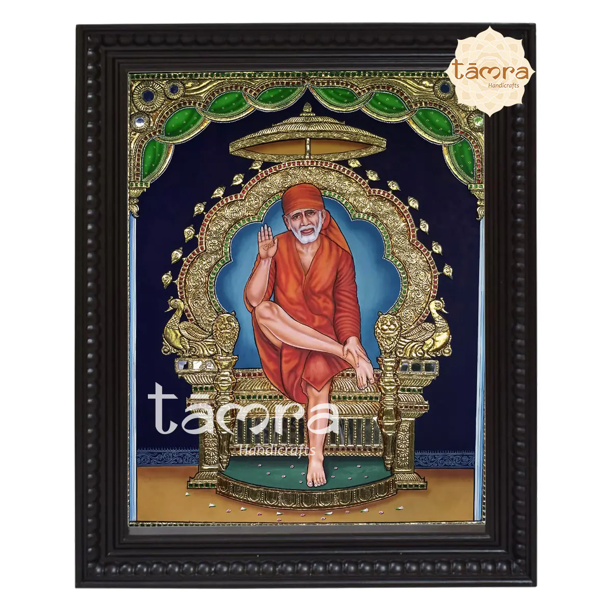 Tanjore Painting - SaiBaba