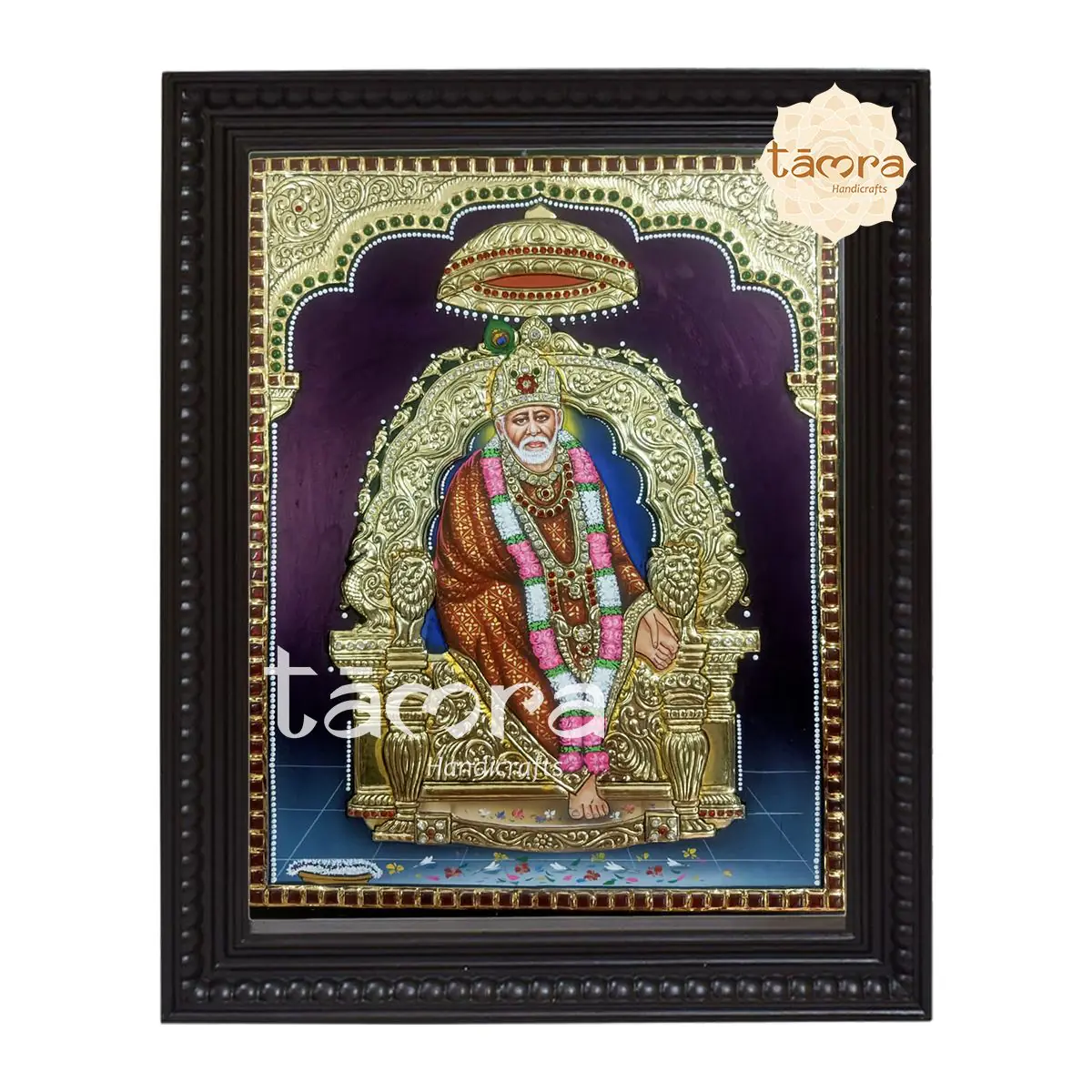 Tanjore Painting - SaiBaba