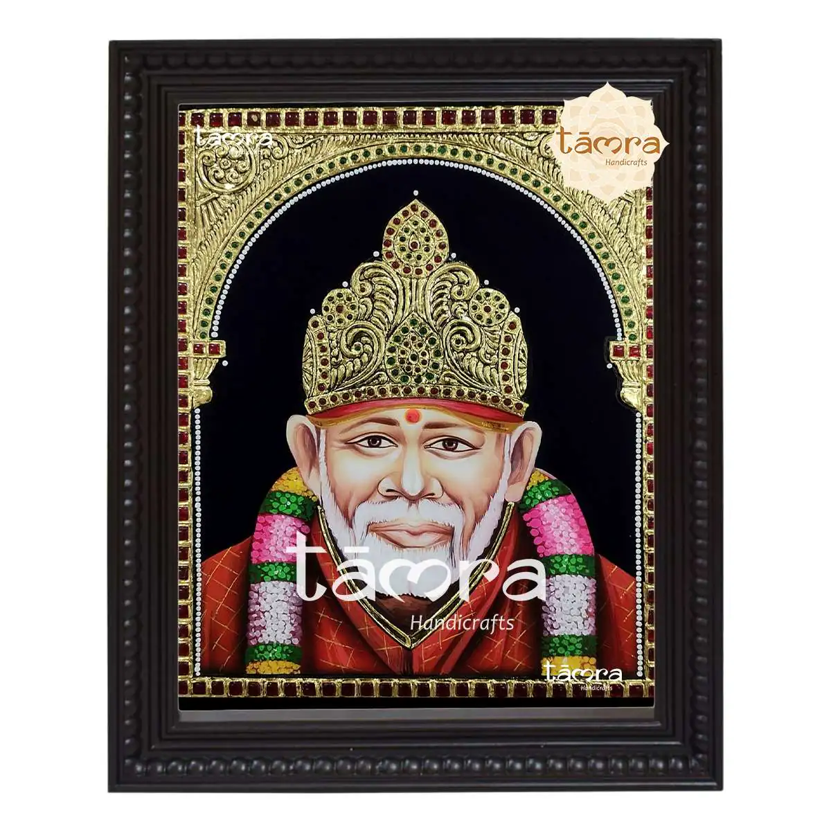 Tanjore Painting - SaiBaba