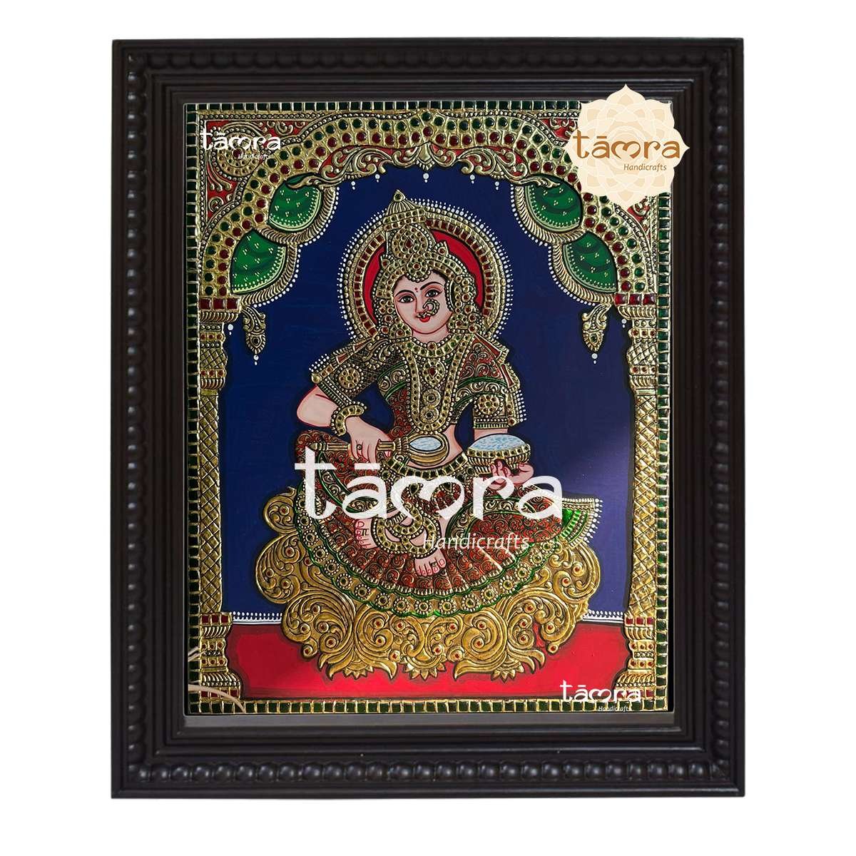 Tanjore Painting - Annapoorani Devi