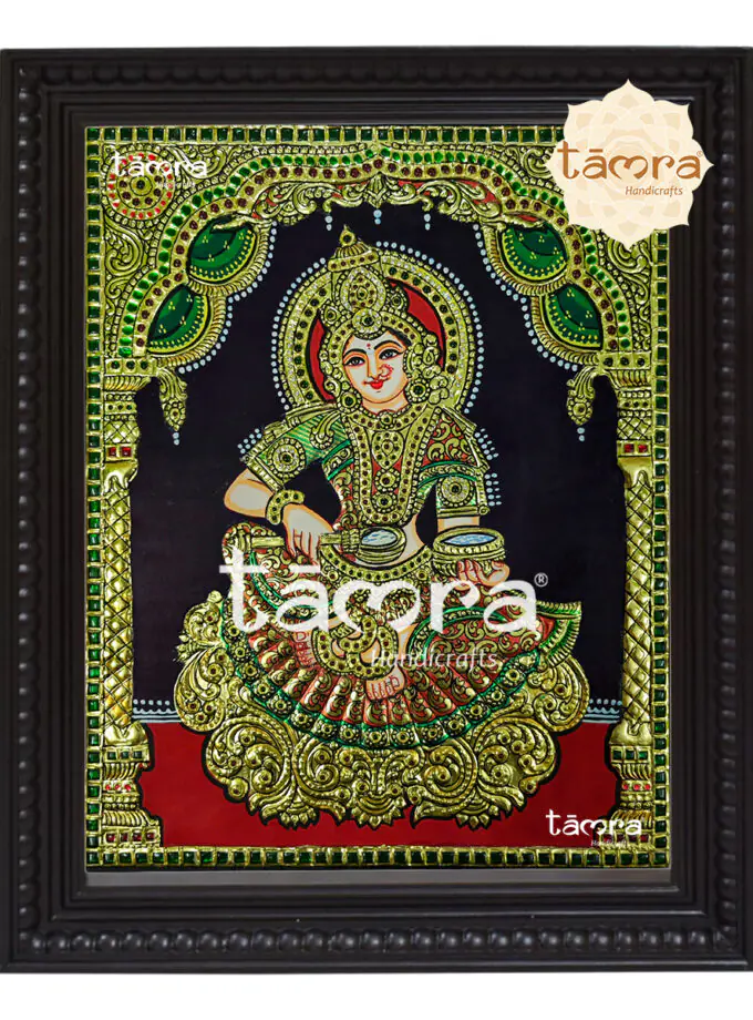 Tanjore Painting - Annapoorani Devi