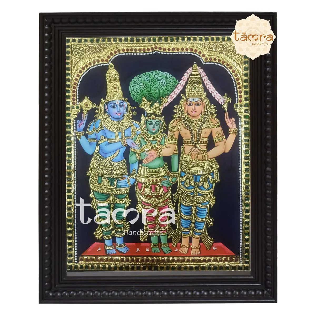 Tanjore Painting - Meenakshi Kalyanam