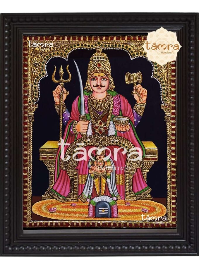 Tanjore Painting - Sri Mylara Lingeshwara