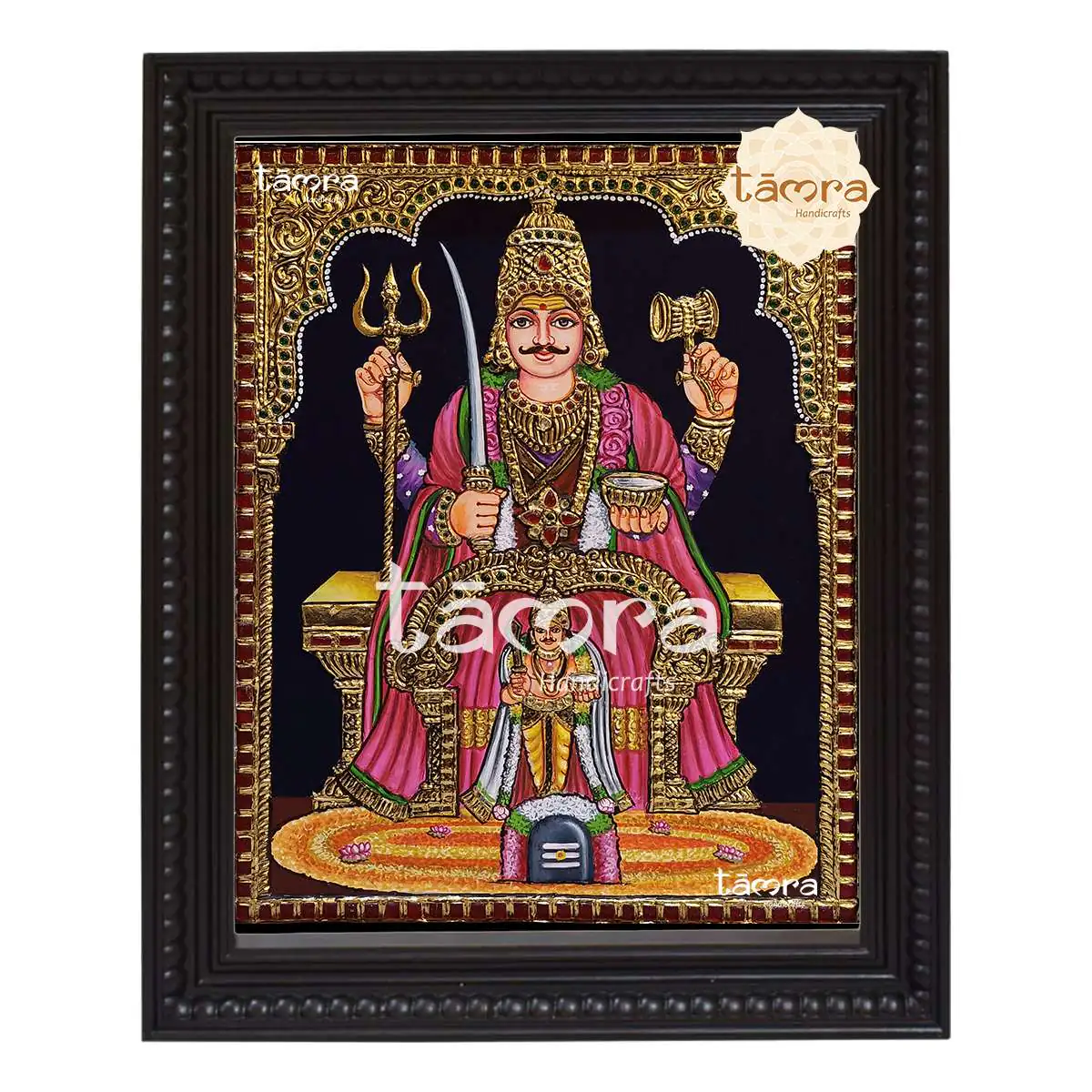Tanjore Painting - Sri Mylara Lingeshwara