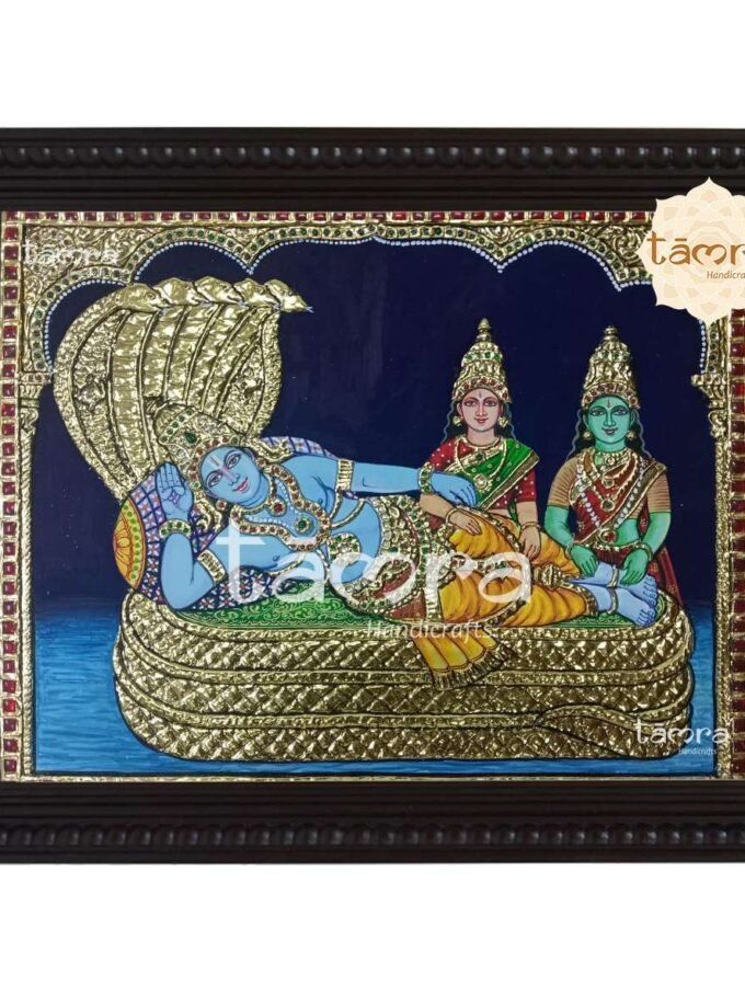 Tanjore Painting - Ranganathaswamy