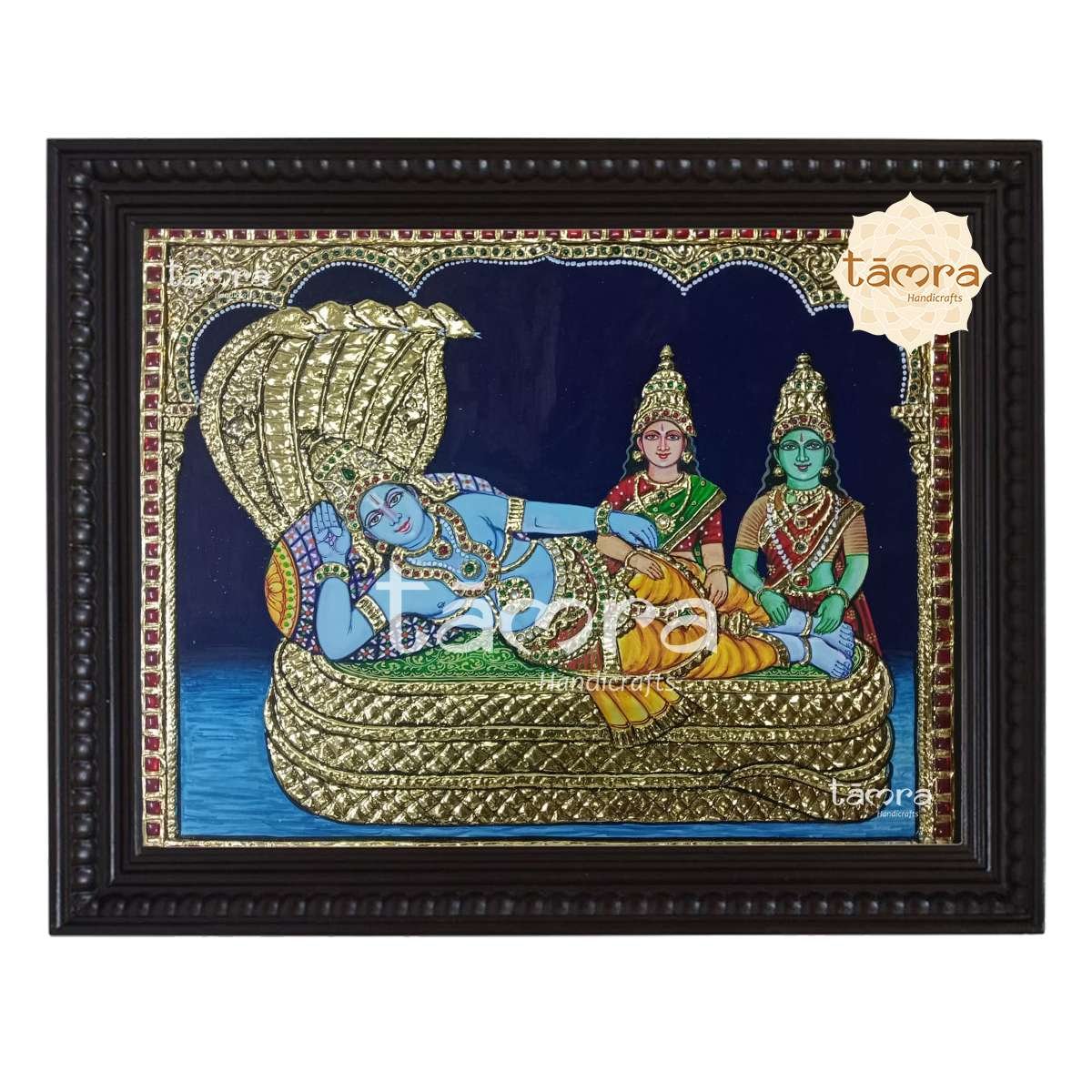 Tanjore Painting - Ranganathaswamy