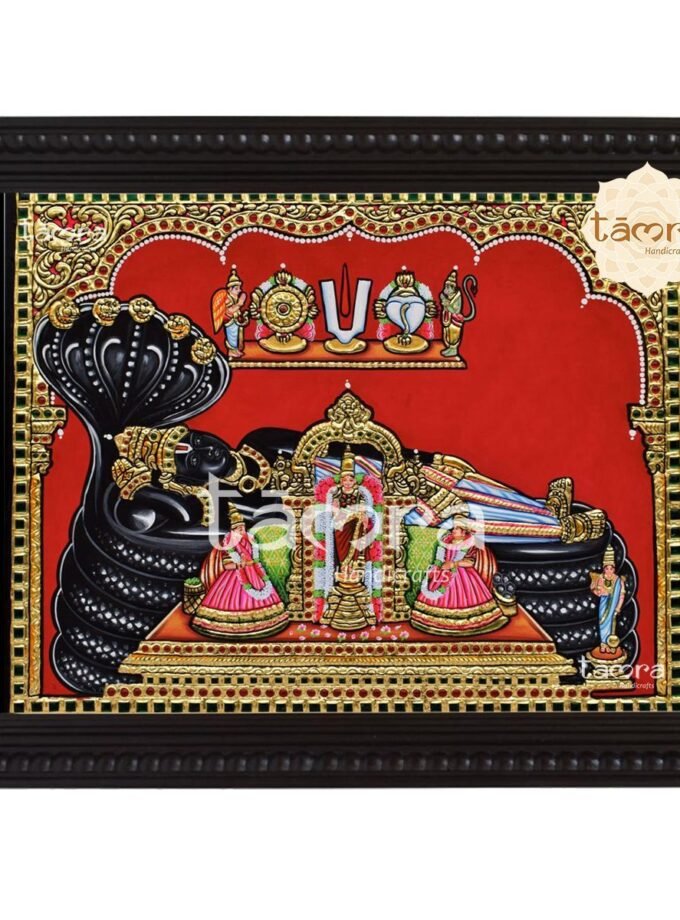 Tanjore Painting - Ranganathaswamy