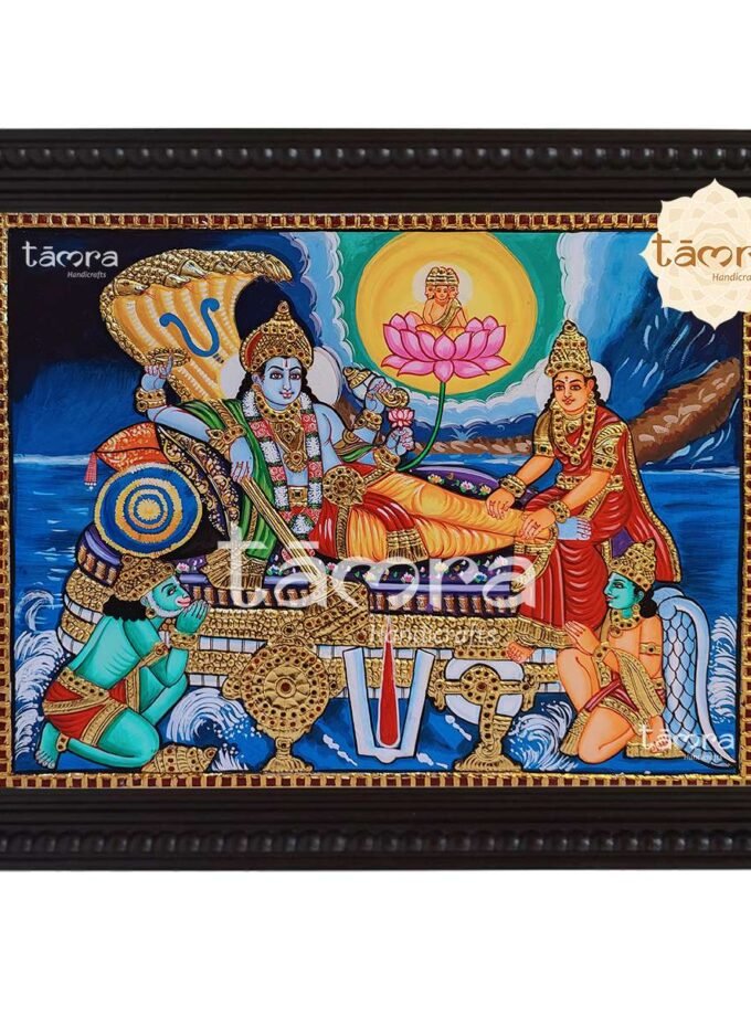 Tanjore Painting - Ranganathaswamy