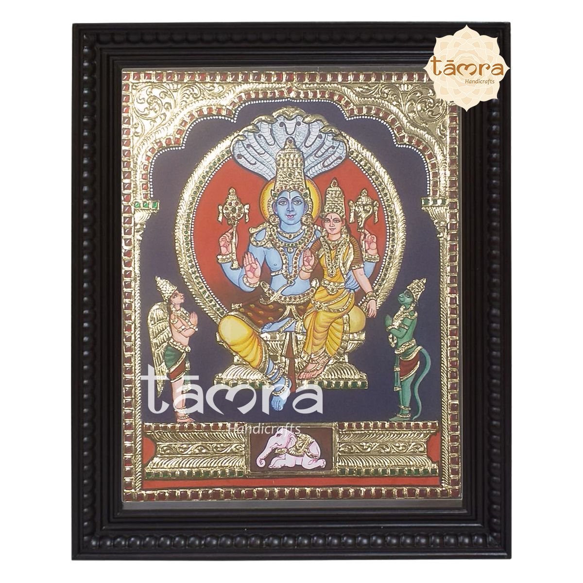 Tanjore Painting - Lakshmi Narayana