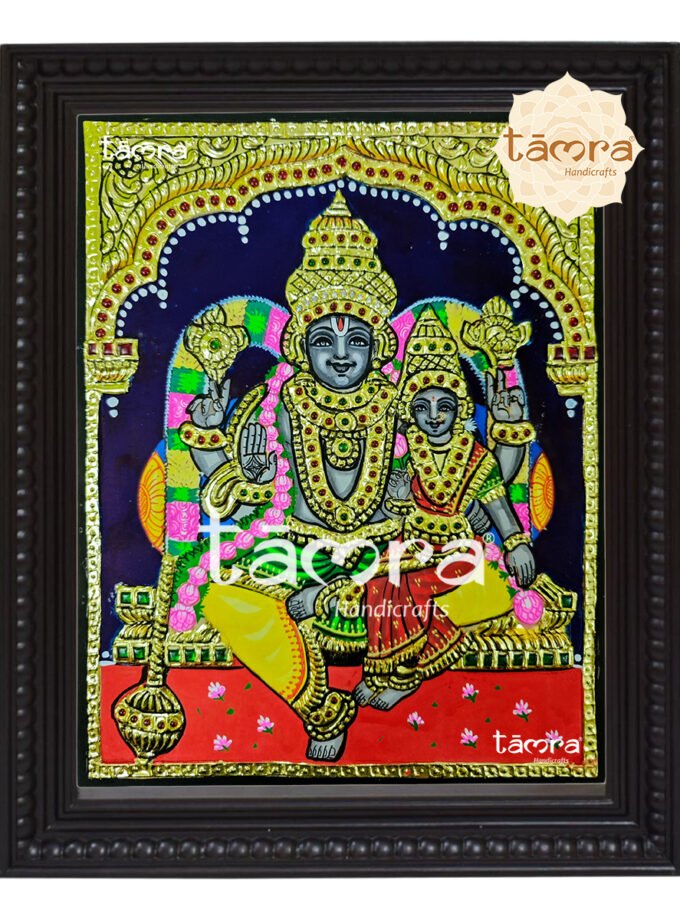 Tanjore Painting - Varagur Perumal