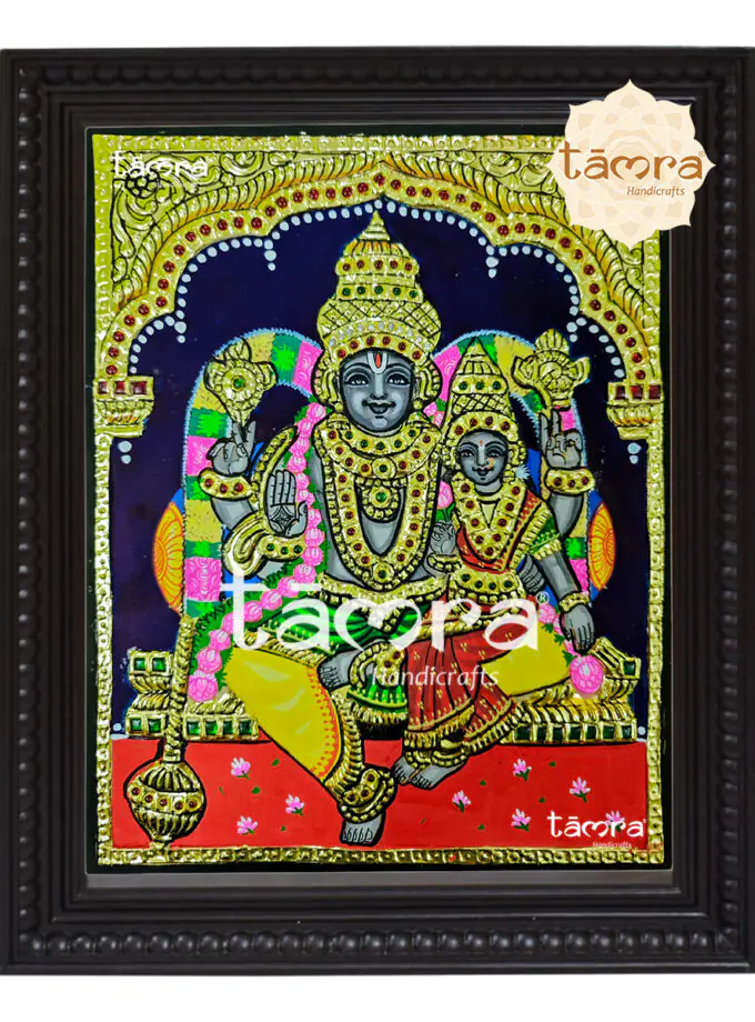 Tanjore Painting - Varagur Perumal