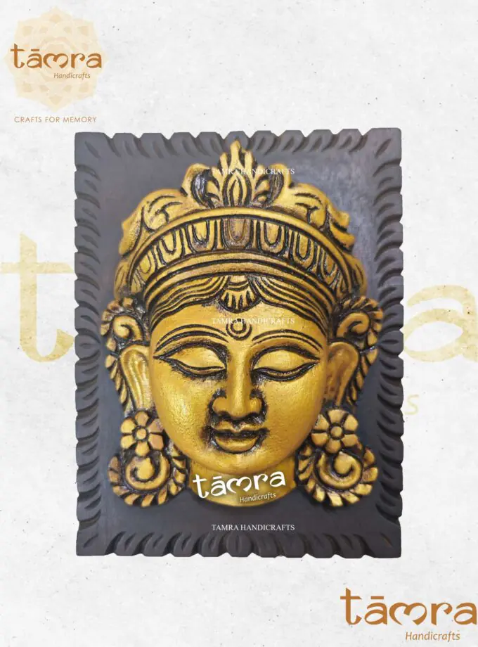 Wooden Durga Mask