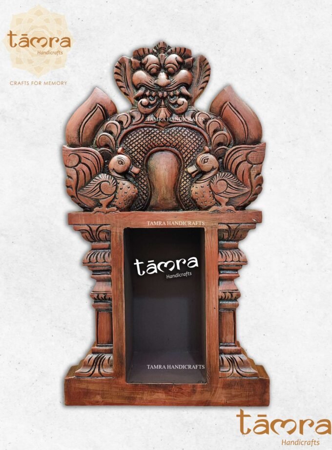 Wooden Temple Shelf